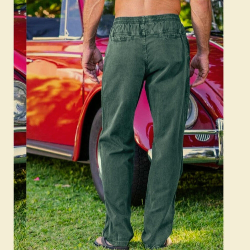 Crazy Shirts Classic Green Twill Pants